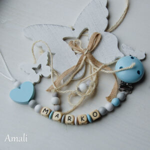 Personalizēts knupīša turētājs Sirsniņa