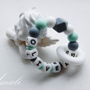 Personalizēts silikona graužamriņķis