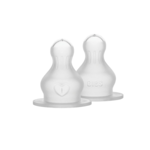 BIBS silikona pudelītes uzgaļi/ ātra plūsma