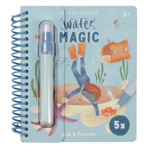Little Dutch ar ūdeni krāsojamā grāmata Džims un draugi
