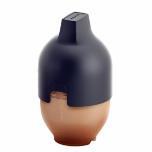 HEORSHE Ultra Wide Neck pudele 160 ml., 0-3 mēneši, MELNA