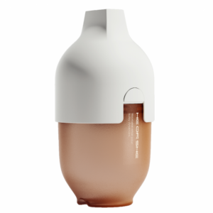 HEORSHE Ultra Wide Neck pudele 240 ml., 6+ mēneši, BALTA