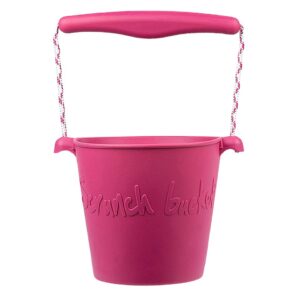 Scrunch salokāms silikona spainītis Cherry red