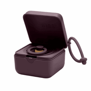 BIBS knupīšu kastīte Plum