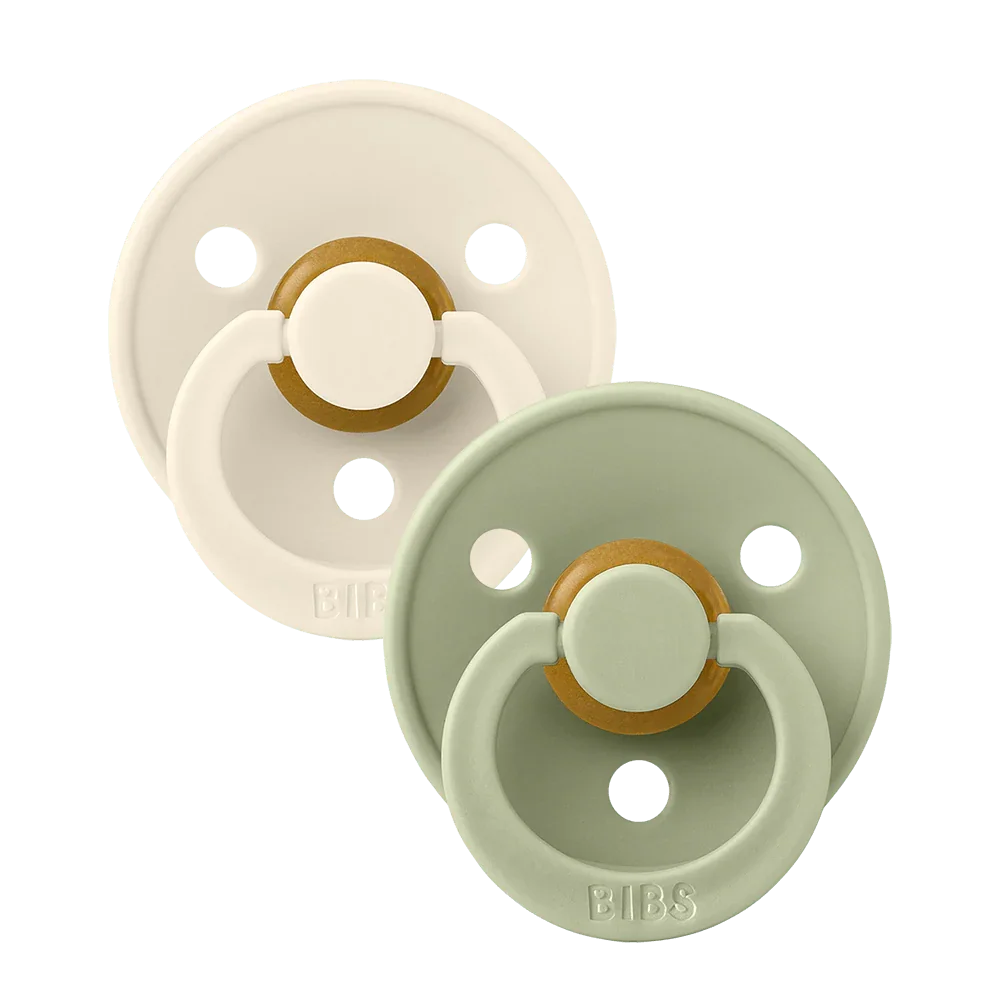 bibs-colour-2pack-pacifier-ivory-sage-shield