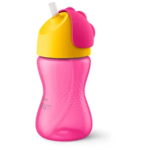 Philips Avent Krūzīte ar elastīgu salmiņu 300ml 12m+