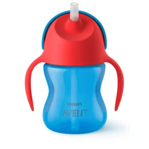 Philips Avent Krūzīte ar elastīgu salmiņu 200ml 9m+
