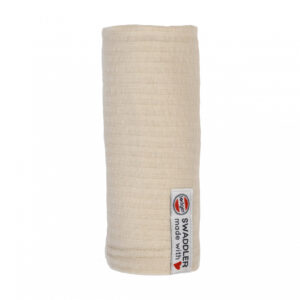 Lodger Swaddler Seersucker kokvilnas autiņš, 70x70 cm, Birch