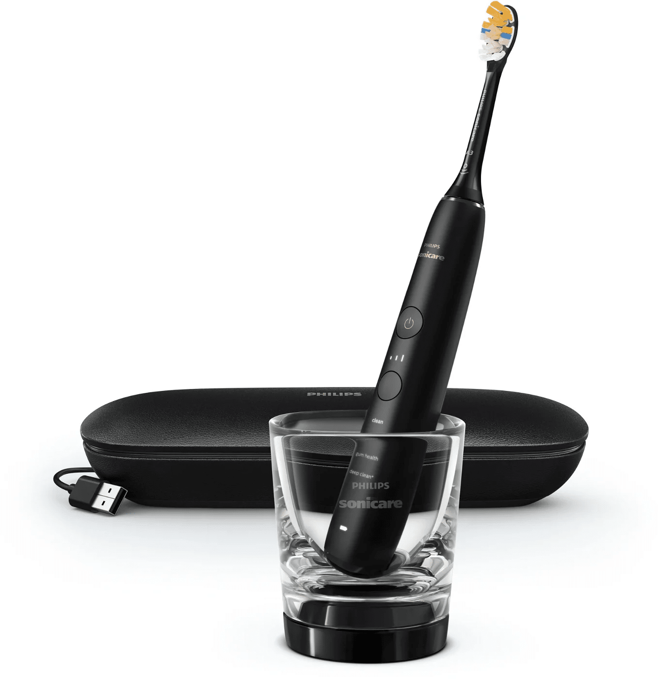 Philips Sonicare elektriskā zobu birste DiamondClean 9000 melna, HX9911/17 - Image 2