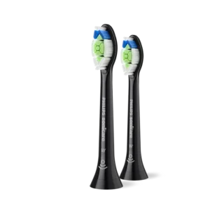 Sonicare Optimal White birstes uzgaļi (2gab.), melns,  HX6062/88