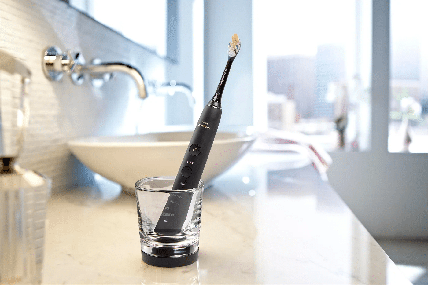 Philips Sonicare elektriskā zobu birste DiamondClean 9000 melna, HX9911/17 - Image 5