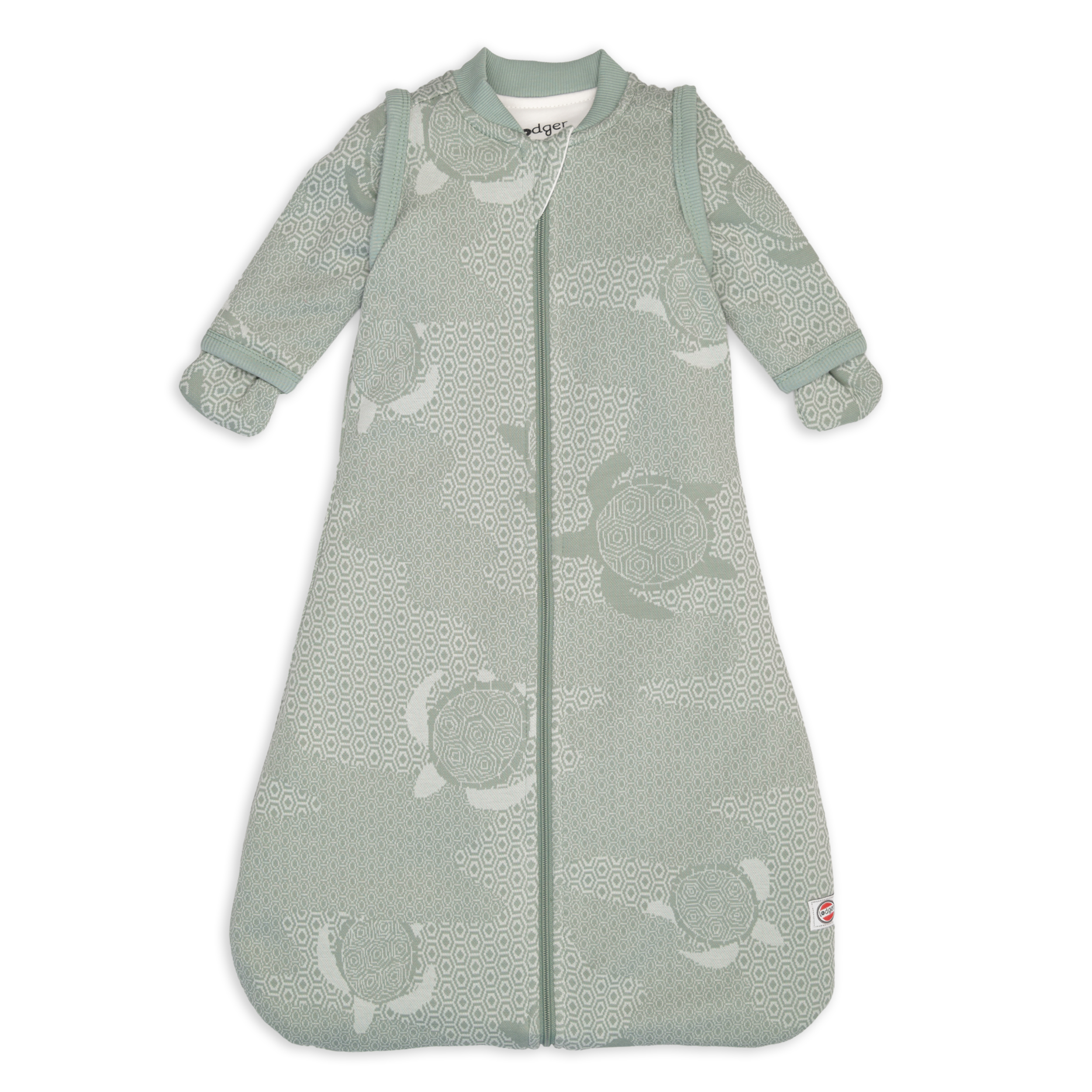 Lodger Hopper Matcha Turtle guļammaiss ar noņemamām piedurknēm, Silk, 50/62