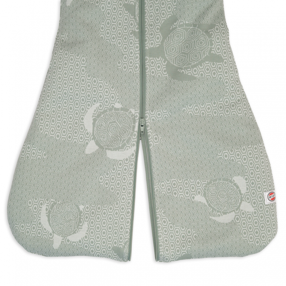 Lodger Hopper Matcha Turtle guļammaiss ar noņemamām piedurknēm, Silk, 68/80 - Image 5