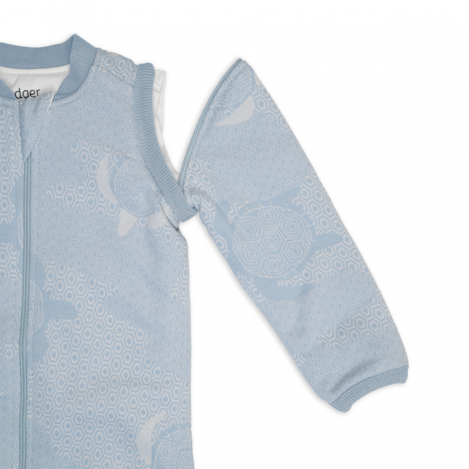 Lodger Hopper Matcha Turtle guļammaiss ar noņemamām piedurknēm, Blue Fogg, 68/80 - Image 5