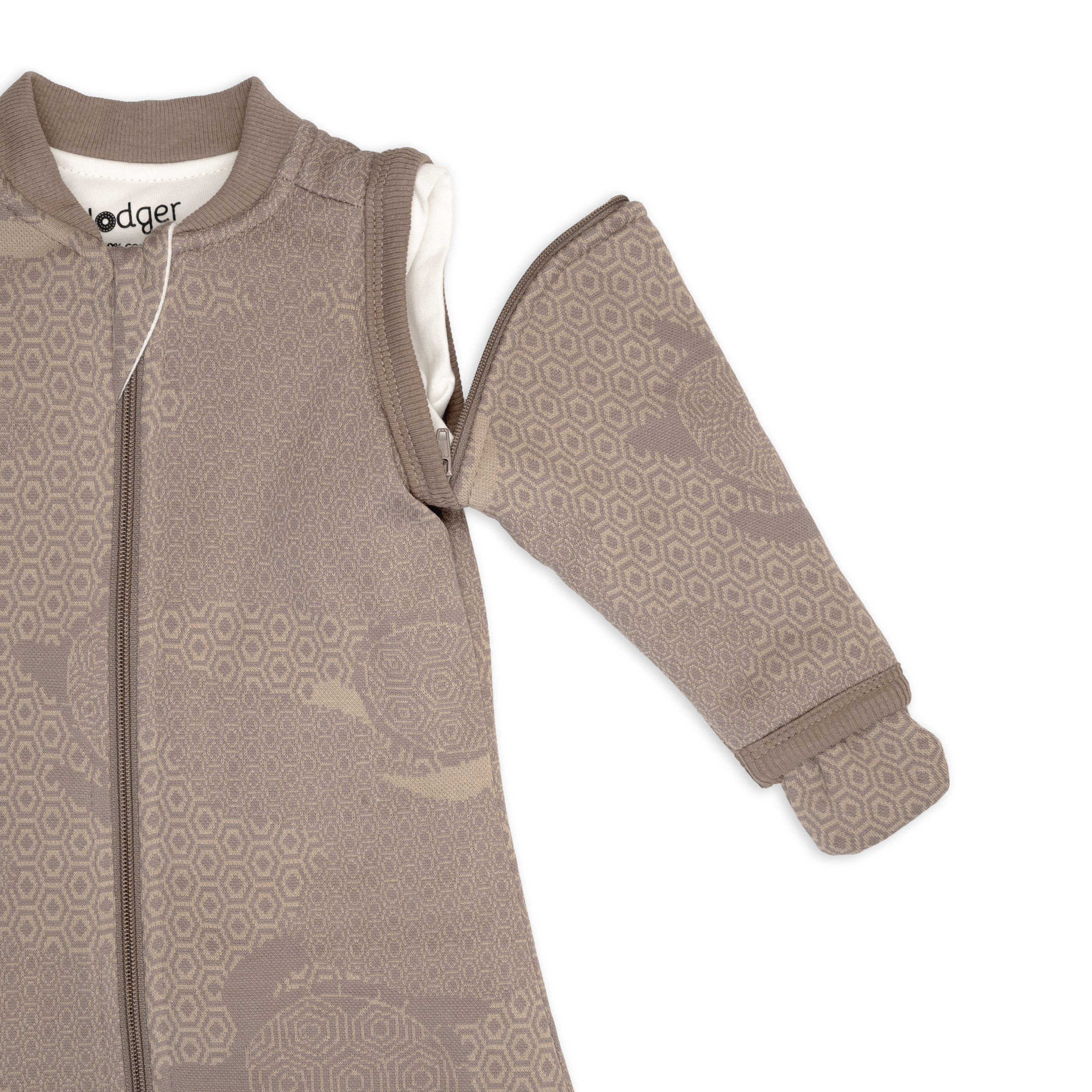 Lodger Hopper Matcha Turtle guļammaiss ar noņemamām piedurknēm, Buffalo, 50/62 - Image 4