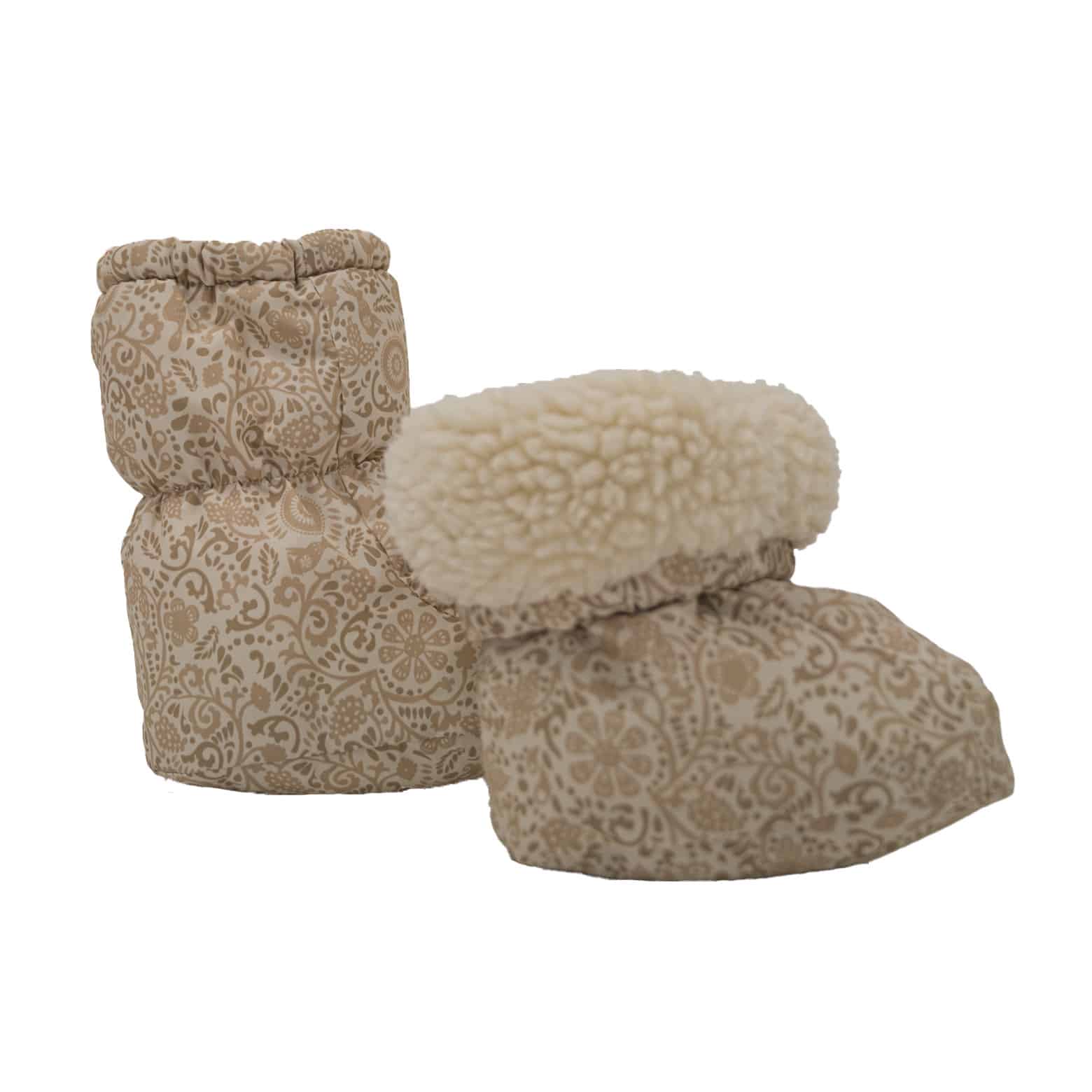 Lodger Socker Folklore Taslon bērnu zābaciņi, Birch - Image 5