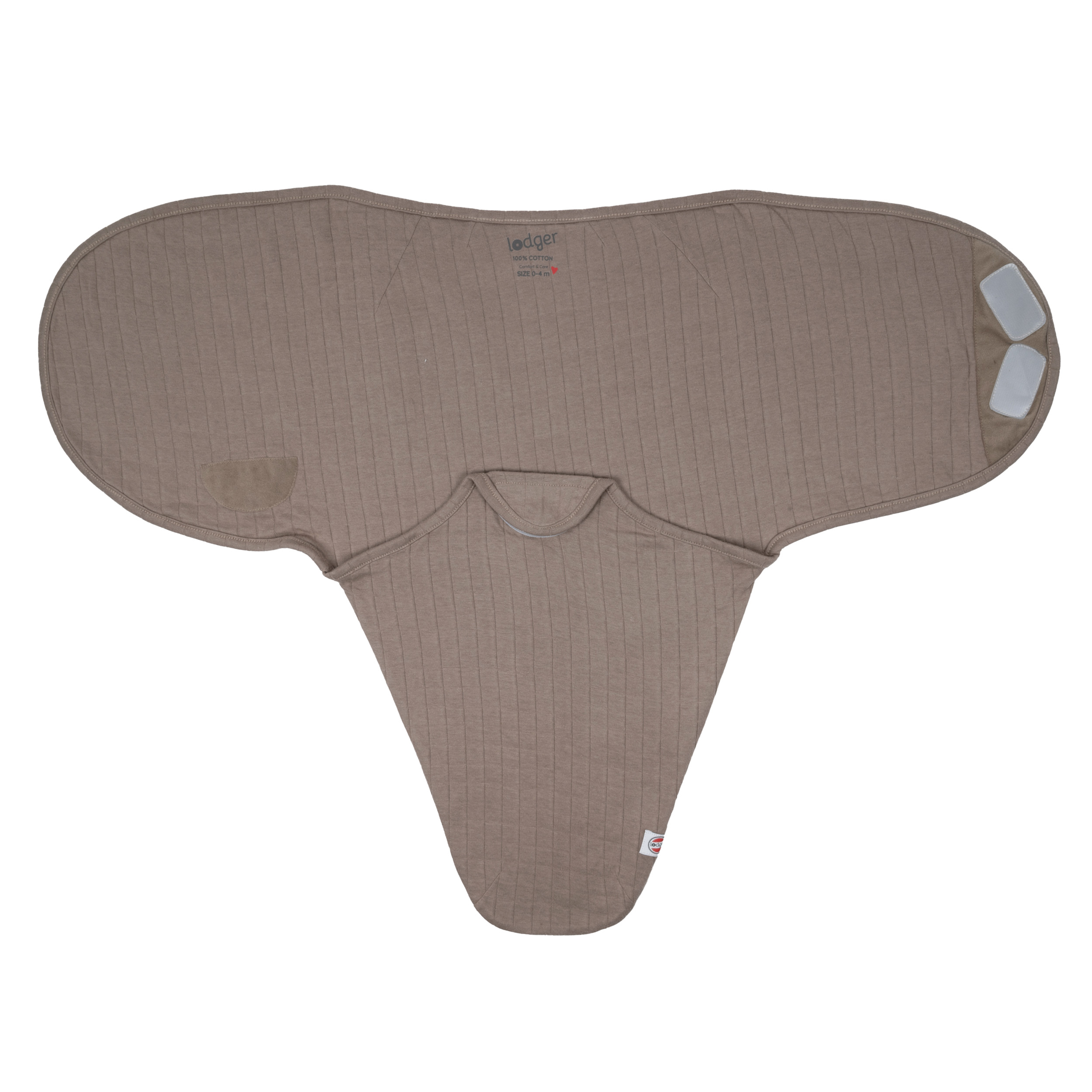 Lodger Bundler Solid kokvilnas autiņš mazuļa ietīšanai, Buffalo - Image 3