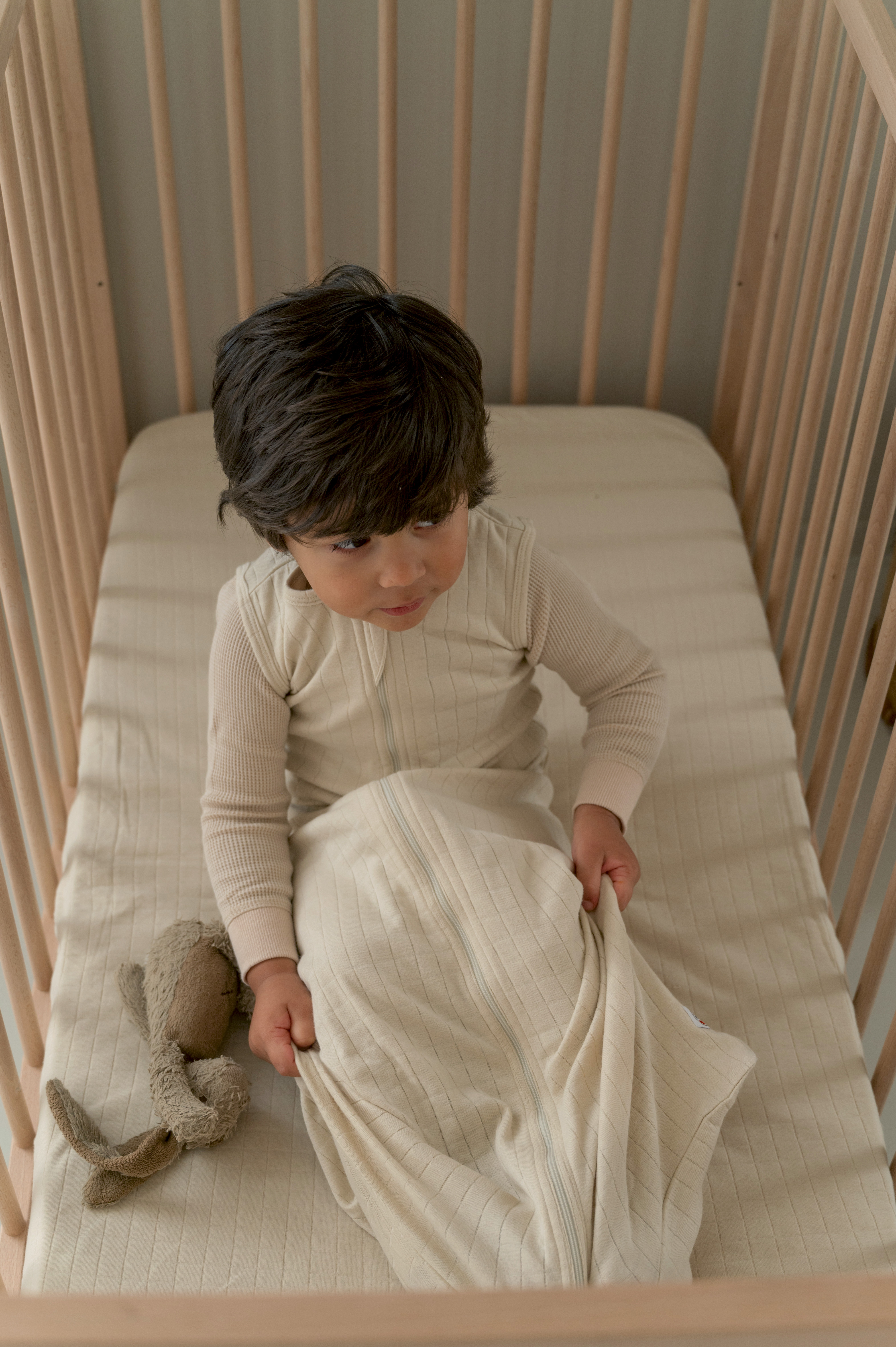 Lodger Hopper Solid guļammaiss bez piedurknēm, Birch, 50/62 - Image 4