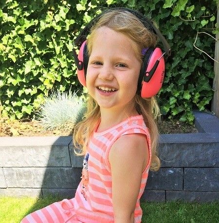 Jippie's trokšņus slāpējošas austiņas bērniem, rozā - Image 2