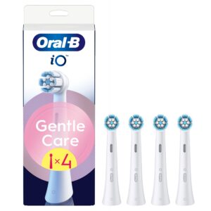 Braun SWF-4 Oral-B GentleCare white zobu birstes uzgaļi, 4 Gab,  iO RB SWF-4