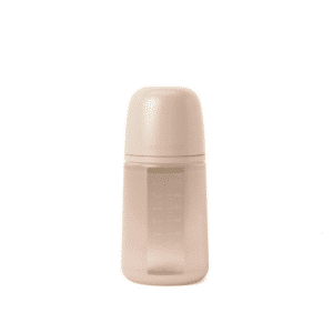 SUAVINEX silikona pudele Colour essence 240ml beige ar vāciņu