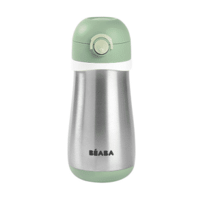 BEABA metāla pudele 350ml no 18mēn Sage green