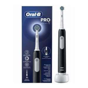 BRAUN Pro 1 Series elektriskā zobu birste Cross Action melna