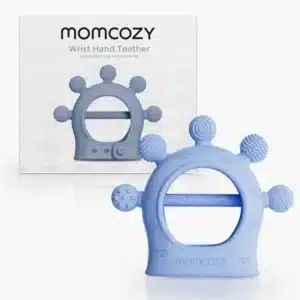 MOMCOZY silikona graužammanta zīdaiņiem zila