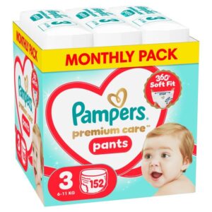 Pampers Pants autiņbiksītes, 3. izmērs, 6-11kg