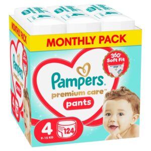 Pampers Pants autiņbiksītes, 4. izmērs, 9-15kg