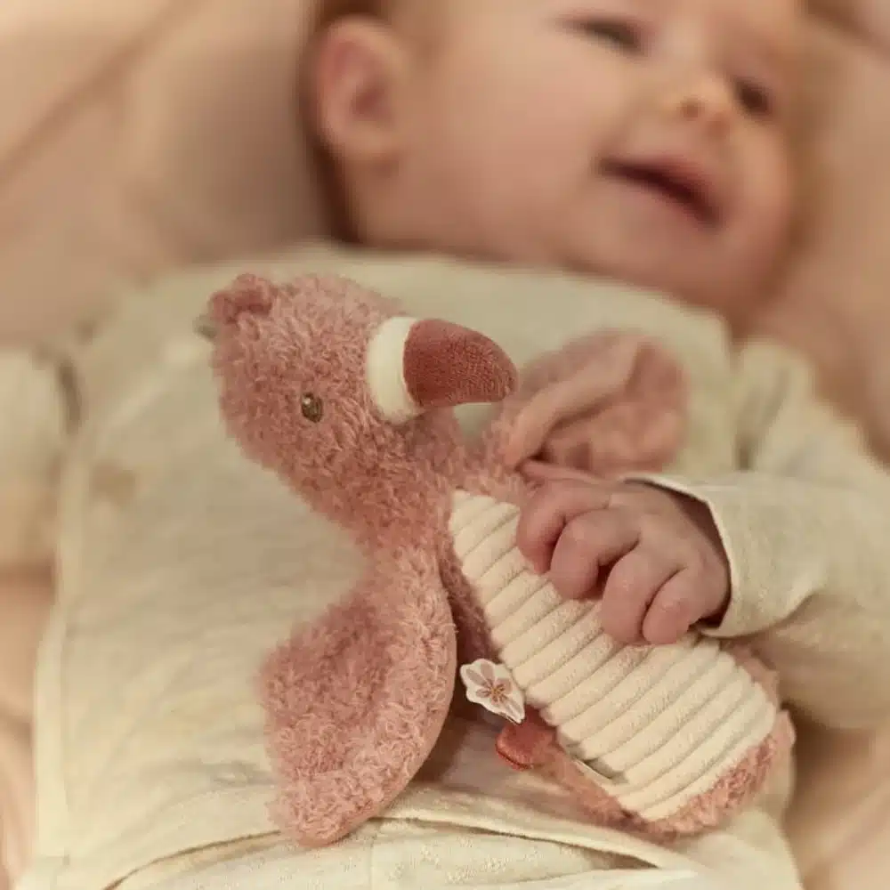 Little Dutch grabulis - Flamingo rociņās